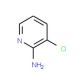 2-amino-3-chloropyridine (CAS 39620-04-7) - chemical structure image