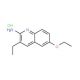2-Amino-3-ethyl-6-ethoxyquinoline hydrochloride (CAS 1172906-16-9) - chemical structure image