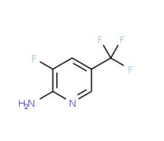 2-Amino-3-fluoro-5-(trifluoromethyl)pyridine (CAS 852062-17-0) - chemical structure image