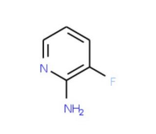 2-Amino-3-fluoropyridine (CAS 21717-95-3) - chemical structure image