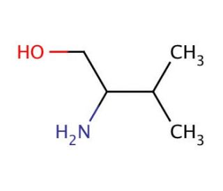 2-Amino-3-methyl-1-butanol (CAS 16369-05-4) - chemical structure image