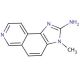 2-Amino-3-methyl-3H-imidazo[4,5-F]isoquinoline (CAS 147293-15-0) - chemical structure image