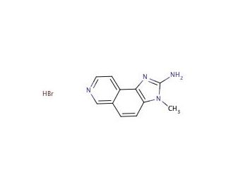 2-Amino-3-methyl-3H-imidazo[4,5-F]isoquinoline Hydrobromide - chemical structure image