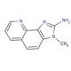 2-Amino-3-methyl-3H-imidazo[4,5-H]quinoline (CAS 147293-13-8) - chemical structure image