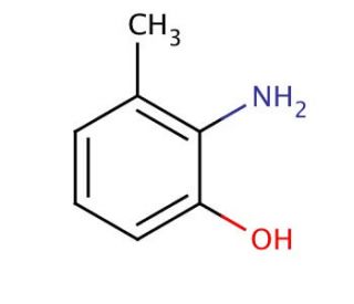 2-Amino-3-methylphenol (CAS 2835-97-4) - chemical structure image