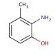 2-Amino-3-methylphenol (CAS 2835-97-4) - chemical structure image
