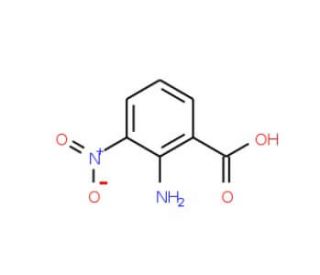 2-Amino-3-nitrobenzoic Acid (CAS 606-18-8) - chemical structure image