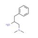 (2-amino-3-phenylpropyl)dimethylamine - chemical structure image