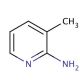 2-Amino-3-picoline (CAS 1603-40-3) - chemical structure image