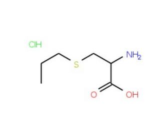2-amino-3-(propylsulfanyl)propanoic acid hydrochloride - chemical structure image