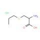 2-amino-3-(propylsulfanyl)propanoic acid hydrochloride - chemical structure image