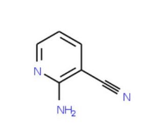 2-Amino-3-pyridinecarbonitrile (CAS 24517-64-4) - chemical structure image