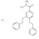 2-Amino-3′,4′-dibenzyloxypropiophenone Hydrochloride - chemical structure image