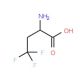 2-Amino-4,4,4-trifluorobutyric acid (CAS 15959-93-0) - chemical structure image
