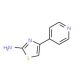 2-Amino-4-(4-pyridyl)thiazole (CAS 30235-28-0) - chemical structure image