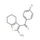 (2-amino-4,5,6,7-tetrahydro-1-benzothien-3-yl)(4-bromophenyl)methanone - chemical structure image