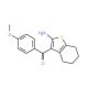 (2-amino-4,5,6,7-tetrahydro-1-benzothien-3-yl)(4-methoxyphenyl)methanone - chemical structure image