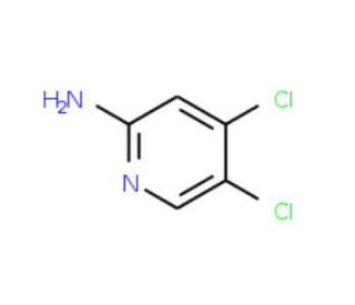 2-Amino-4,5-dichloropyridine (CAS 188577-68-6) - chemical structure image