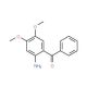 (2-Amino-4,5-dimethoxy-phenyl)-phenyl-methanone - chemical structure image