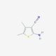 2-Amino-4,5-dimethyl-thiophene-3-carbonitrile (CAS 4651-94-9) - chemical structure image