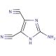 2-Amino-4,5-imidazoledicarbonitrile (CAS 40953-34-2) - chemical structure image