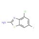 2-Amino-4-chloro-6-fluorobenzothiazole (CAS 210834-98-3) - chemical structure image