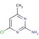 2-Amino-4-chloro-6-methylpyrimidine (CAS 5600-21-5) - chemical structure image