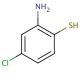 2-Amino-4-chlorobenzenethiol (CAS 1004-00-8) - chemical structure image