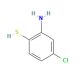 2-Amino-4-chlorothiophenol (CAS 1004-00-8) - chemical structure image