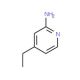 2-Amino-4-ethylpyridine (CAS 33252-32-3) - chemical structure image