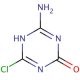 2-Amino-4-hydroxy-6-chloro-s-triazine - chemical structure image