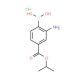 2-Amino-4-(isopropoxycarbonyl)phenylboronic acid hydrochloride (CAS 1150114-64-9) - chemical structure image