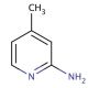 2-Amino-4-methylpyridine (CAS 695-34-1) - chemical structure image