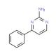 2-Amino-4-phenylpyrimidine (CAS 2305-87-5) - chemical structure image