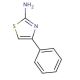 2-Amino-4-phenylthiazole (CAS 2010-06-2) - chemical structure image