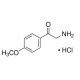 2-Amino-4′-methoxyacetophenone hydrochloride (CAS 3883-94-1) - chemical structure image