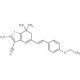 2-Amino-5-[2-(4-ethoxy-phenyl)-vinyl]-7,7-dimethyl-6,7-dihydro-benzo[b]thiophene-3-carbonitrile - chemical structure image