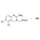 2-Amino-5,6-dichloro-3(4H)-quinazoline Acetic Acid Hydrobromide (Anagrelide Impurity B) (CAS 1194434-39-3) - chemical structu