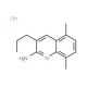 2-Amino-5,8-dimethyl-3-propylquinoline hydrochloride (CAS 1170435-03-6) - chemical structure image