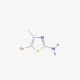 2-Amino-5-bromo-4-methylthiazole (CAS 3034-57-9) - chemical structure image