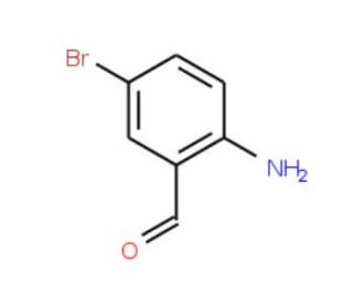 2-Amino-5-bromobenzenecarbaldehyde (CAS 29124-57-0) - chemical structure image