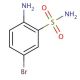 2-Amino-5-bromobenzenesulfonamide (CAS 54734-84-8) - chemical structure image