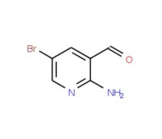 2-Amino-5-bromonicotinaldehyde (CAS 206997-15-1) - chemical structure image