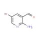 2-Amino-5-bromonicotinaldehyde (CAS 206997-15-1) - chemical structure image
