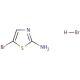 2-Amino-5-bromothiazole monohydrobromide (CAS 61296-22-8) - chemical structure image