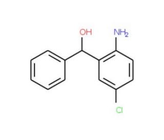 (2-Amino-5-chloro-phenyl)-phenyl-methanol - chemical structure image