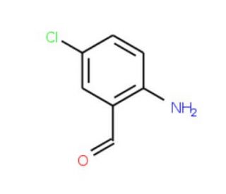 2-Amino-5-chlorobenzaldehyde (CAS 20028-53-9) - chemical structure image