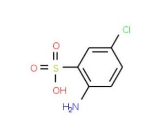 2-Amino-5-chlorobenzenesulfonic acid (CAS 133-74-4) - chemical structure image