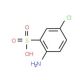 2-Amino-5-chlorobenzenesulfonic acid (CAS 133-74-4) - chemical structure image