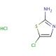 2-Amino-5-chlorothiazole hydrochloride (CAS 55506-37-1) - chemical structure image